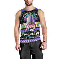 Christmas Party 1988 Nakatomi Plaza Men Tank Top Xmas Holiday Patterns - Wonder Print Shop