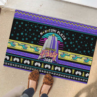 Christmas Party 1988 Nakatomi Plaza Rubber Doormat Xmas Holiday Patterns - Wonder Print Shop