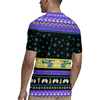 Christmas Party 1988 Nakatomi Plaza Rugby Jersey Xmas Holiday Patterns - Wonder Print Shop