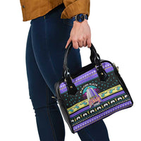 Christmas Party 1988 Nakatomi Plaza Shoulder Handbag Xmas Holiday Patterns - Wonder Print Shop