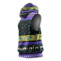 Christmas Party 1988 Nakatomi Plaza Sleeveless Hoodie Xmas Holiday Patterns - Wonder Print Shop