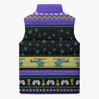 Christmas Party 1988 Nakatomi Plaza Sleeveless Puffer Jacket Xmas Holiday Patterns - Wonder Print Shop