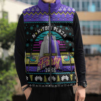 Christmas Party 1988 Nakatomi Plaza Sleeveless Puffer Jacket Xmas Holiday Patterns - Wonder Print Shop