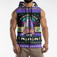 Christmas Party 1988 Nakatomi Plaza Sleeveless Zip Hoodie Xmas Holiday Patterns - Wonder Print Shop