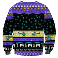 Christmas Party 1988 Nakatomi Plaza Sweatshirt Xmas Holiday Patterns - Wonder Print Shop