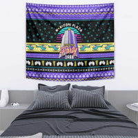 Christmas Party 1988 Nakatomi Plaza Tapestry Xmas Holiday Patterns - Wonder Print Shop