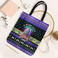 Christmas Party 1988 Nakatomi Plaza Tote Bag Xmas Holiday Patterns - Wonder Print Shop