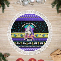 Christmas Party 1988 Nakatomi Plaza Tree Skirt Xmas Holiday Patterns - Wonder Print Shop