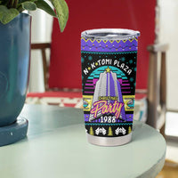 Christmas Party 1988 Nakatomi Plaza Tumbler Cup Xmas Holiday Patterns - Wonder Print Shop