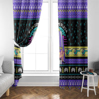 Christmas Party 1988 Nakatomi Plaza Window Curtain Xmas Holiday Patterns - Wonder Print Shop