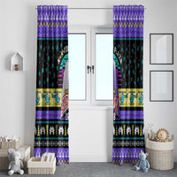 Christmas Party 1988 Nakatomi Plaza Window Curtain Xmas Holiday Patterns - Wonder Print Shop