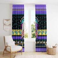 Christmas Party 1988 Nakatomi Plaza Window Curtain Xmas Holiday Patterns - Wonder Print Shop