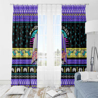 Christmas Party 1988 Nakatomi Plaza Window Curtain Xmas Holiday Patterns - Wonder Print Shop