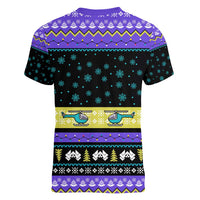 Christmas Party 1988 Nakatomi Plaza Women V-Neck T-Shirt Xmas Holiday Patterns - Wonder Print Shop