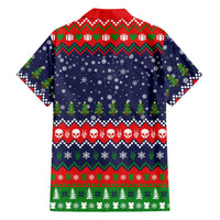 Dead Inside But Jolly Af Christmas Skeleton Hawaiian Shirt Xmas Holiday Patterns - Wonder Print Shop