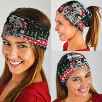 Dead Inside But Jolly Af Christmas Skeleton Neck Gaiter Xmas Holiday Patterns - Wonder Print Shop