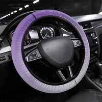 Purple Winged Golf Ball Steering Wheel Cover Bold Golf Graphic Design - Wonder Print Shop