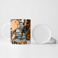 Rosa Parks Ceramic Mug Sepia Collage Design Civil Rights Icon I Believe There Is Only One Race Quote - Wonder Print Shop