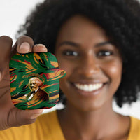 Frederick Douglass AirPods Case Green Abstract Design Civil Rights Leader Quote on Race and Humanity - Wonder Print Shop