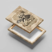 Frederick Douglass Canvas Wall Art Sepia Newspaper Collage Civil Rights March Historic Quote Design - Wonder Print Shop