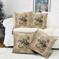 Frederick Douglass Pillow Cover Sepia Newspaper Collage Civil Rights March Historic Quote Design - Wonder Print Shop
