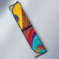 Free Your Mind Peace Love Collective Auto Sun Shade Psychedelic Hippie Vibes
