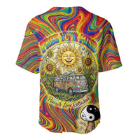 Free Your Mind Peace Love Collective Baseball Jersey Psychedelic Hippie Vibes
