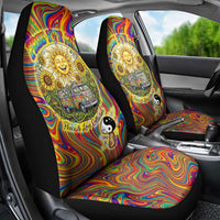 Free Your Mind Peace Love Collective Car Seat Cover Psychedelic Hippie Vibes