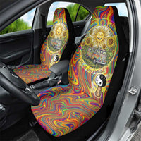 Free Your Mind Peace Love Collective Car Seat Cover Psychedelic Hippie Vibes