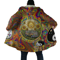 Free Your Mind Peace Love Collective Cloak Psychedelic Hippie Vibes