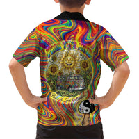 Free Your Mind Peace Love Collective Hawaiian Shirt Psychedelic Hippie Vibes