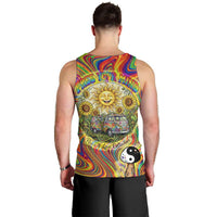 Free Your Mind Peace Love Collective Men Tank Top Psychedelic Hippie Vibes