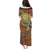 Free Your Mind Peace Love Collective Puletasi Psychedelic Hippie Vibes