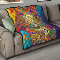 Free Your Mind Peace Love Collective Quilt Psychedelic Hippie Vibes