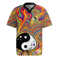 Free Your Mind Peace Love Collective Rugby Jersey Psychedelic Hippie Vibes