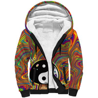 Free Your Mind Peace Love Collective Sherpa Hoodie Psychedelic Hippie Vibes
