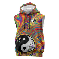 Free Your Mind Peace Love Collective Sleeveless Hoodie Psychedelic Hippie Vibes