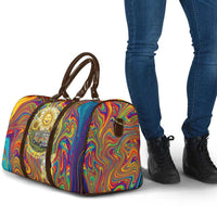 Free Your Mind Peace Love Collective Travel Bag Psychedelic Hippie Vibes