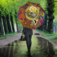 Free Your Mind Peace Love Collective Umbrella Psychedelic Hippie Vibes