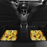 Make Love Not War Car Mats Hippie Flower Power Revolution