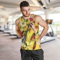 Make Love Not War Men Tank Top Hippie Flower Power Revolution