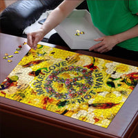 Make Love Not War Puzzle Hippie Flower Power Revolution