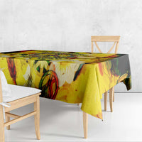 Make Love Not War Tablecloth Hippie Flower Power Revolution