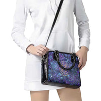 Universal Connection Zodiac Shoulder Handbag Cosmic Eye and Sacred Om Vibration