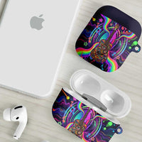 Trippy Guitar AirPods Case Festival Soul Psychedelic Music Vibes Since 1969