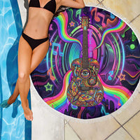 Trippy Guitar Beach Blanket Festival Soul Psychedelic Music Vibes Since 1969