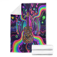 Trippy Guitar Blanket Festival Soul Psychedelic Music Vibes Since 1969