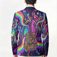 Trippy Guitar Blazer Festival Soul Psychedelic Music Vibes Since 1969