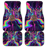 Trippy Guitar Car Mats Festival Soul Psychedelic Music Vibes Since 1969