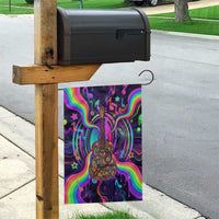 Trippy Guitar Garden Flag Festival Soul Psychedelic Music Vibes Since 1969